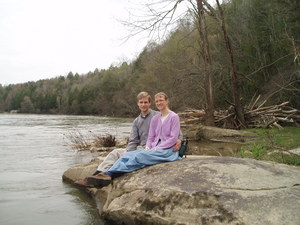 Daniel and I enjoying the view.