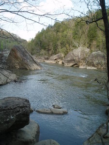 Arriving at Eagle Falls, you see beautiful scenery all around you.