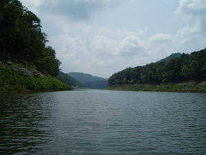 Our second canoe trip was just a week later. We decided to do it near where we live, down the Little South Fork.