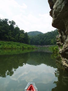 The neat rock formations and the clear reflections were beautiful!