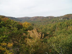 View from top of the arch.