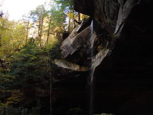 Yahoo Falls is more like a trickle during the fall, but still very pretty!