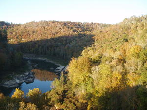 One of the overlooks along the trail.