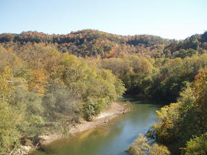 View on other side of bridge.