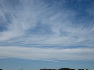 The sky was beautiful that day!