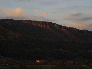 Sunset on White Rocks #3