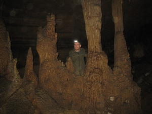 Erick enjoying the intriguing scene.