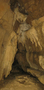 One of the neat rooms inside the cave.