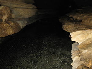 Underground stream.