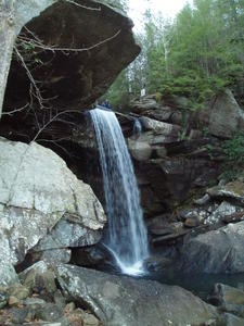 Fred and Daniel at the top of the falls. (on right)