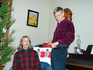 This is how Daniel cuts Kristina's hair! (NOT!!)