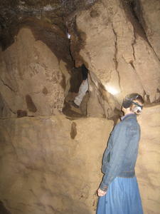 Do you really want to climb up into that tiny hole??