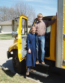 47 hours after we left Kristina's home in Washington, we arrived in Lincoln, NE at Kristina's Aunt Rosie's house. 