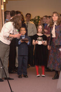 Bible Boy and Flower Girl, Steve and Madeleine