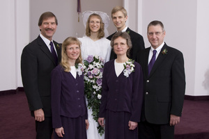 Daniel and Kristina with both Parents.