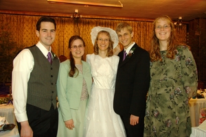 A few of the OHC students who were at our wedding (the rest had left before the photo was taken)