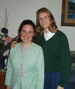 Kristina and Kimberly = Best Friends!