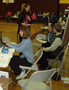 We were thankful for Paige and April, who came down from Somerset to help out.