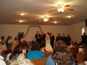 The wedding of Lindsey Day and Bryan Elliott.