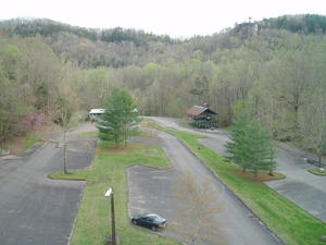 View from the coal-tipple bridge.