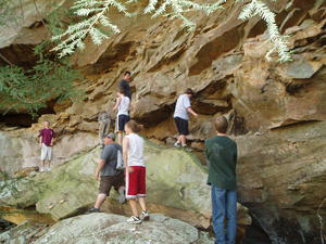 Our hiking group consisted of Danielle, Jimmy, some of their neighbor friends, and us. We had a blast!