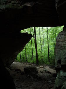 These pictures are from Chimney Arch, about 1.5 miles from Natural Arch.