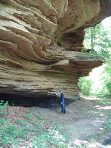 We hiked around for about 1.5 hours before the train took us back to our car. 