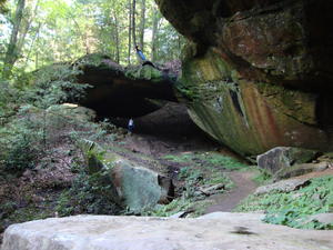 Lucas at the top of Yahoo Arch