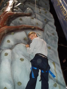 Daniel had to take a break once and try it too. :)