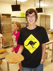 And during the class, Lucas arrived from Austria! He'll be with us until June.