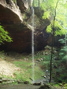 Yahoo Falls from a distance.