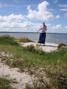 After our bus tour, we headed to the beach for a quick picnic before going to the first meeting at ASI.