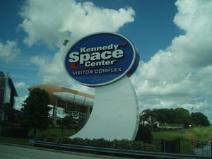 The day ASI started, we spend a couple hours at the Kennedy Space center first.