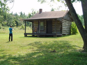 After our trip the following week to Louisville for the next Evangelism Summit, we stopped so Lucas could see where Abraham Lincoln was born.