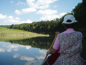 The water was SO calm