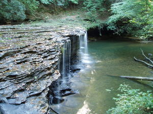 Looking at the falls from the other side.