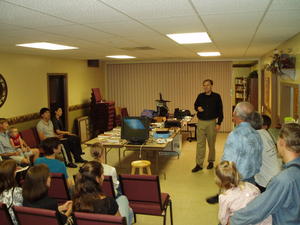 Robert's going-away Charity auction