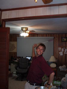 Well... we had a slight diversion when yellow jackets started invading the kitchen.