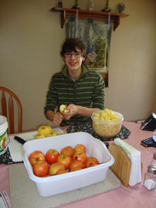 Lucas decided to teach us how to make authentic Austrian Apple Strudel.