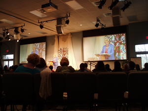 Last meeting with Kay Kuzma. Her meetings were very personal and a real blessing to all.