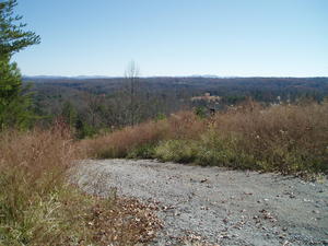 The view from just down the road.