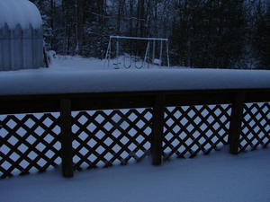 Our back porch.