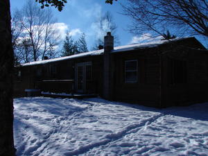 There's nothing more beautiful than seeing the sunshine make the snow sparkle.