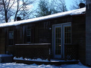 The icicles grew longer each day.