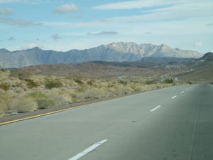 The mountainous desert was pretty in its own way.