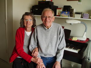 "Grandpa" and "Grandma" Silverman enjoyed spending two days with us.