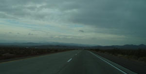 Driving back to Loma Linda to Daniel's Grandpa's house.