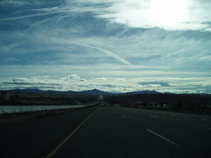 The sky and cloud formations were neat too!