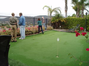 Uncle Gary's back yard.