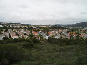 The view from his yard.